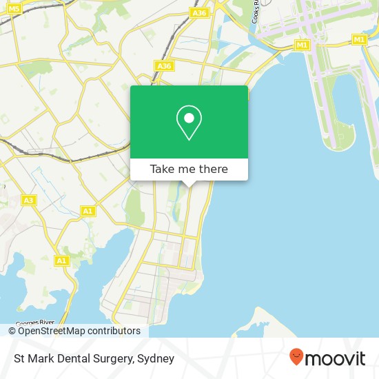 St Mark Dental Surgery map