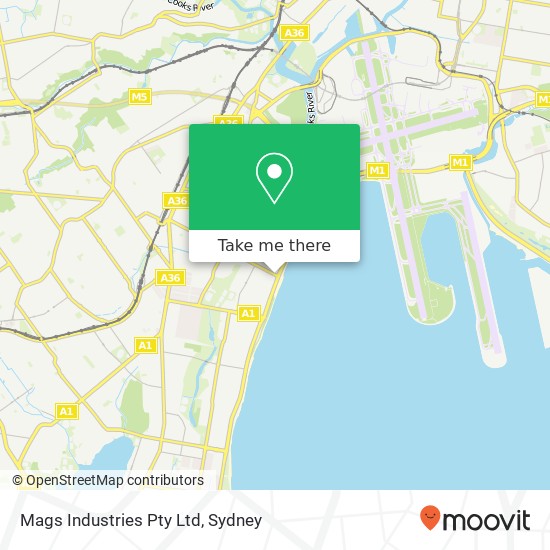 Mags Industries Pty Ltd map