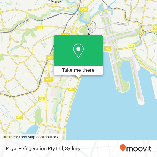 Mapa Royal Refrigeration Pty Ltd