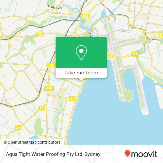 Aqua Tight Water Proofing Pty Ltd map