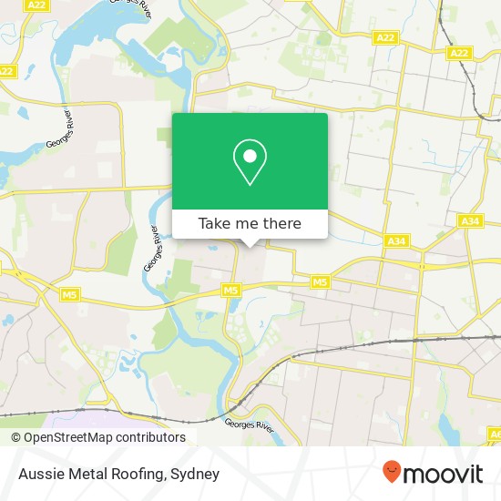 Aussie Metal Roofing map