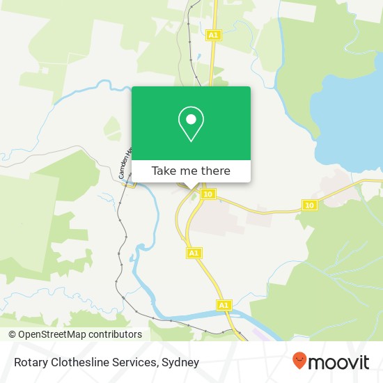 Rotary Clothesline Services map