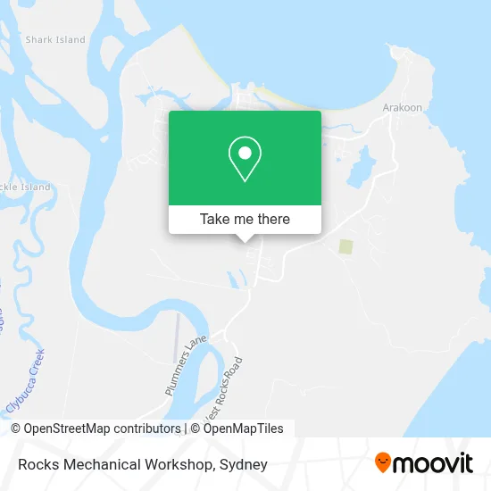 Mapa Rocks Mechanical Workshop