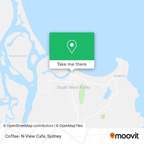 Coffee- N-View Cafe map