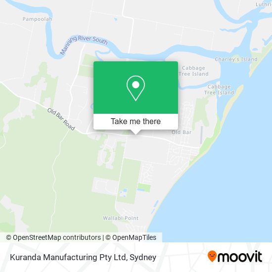 Kuranda Manufacturing Pty Ltd map