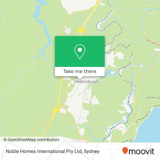 Mapa Noble Homes International Pty Ltd