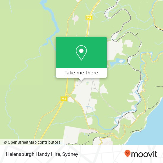 Helensburgh Handy Hire map