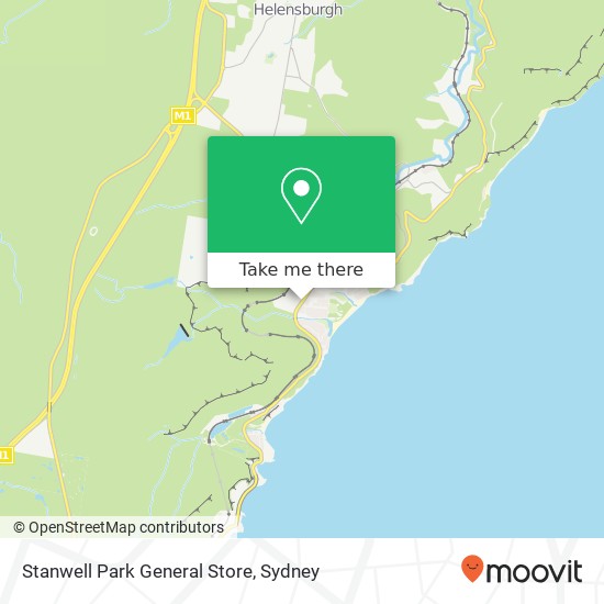 Stanwell Park General Store map