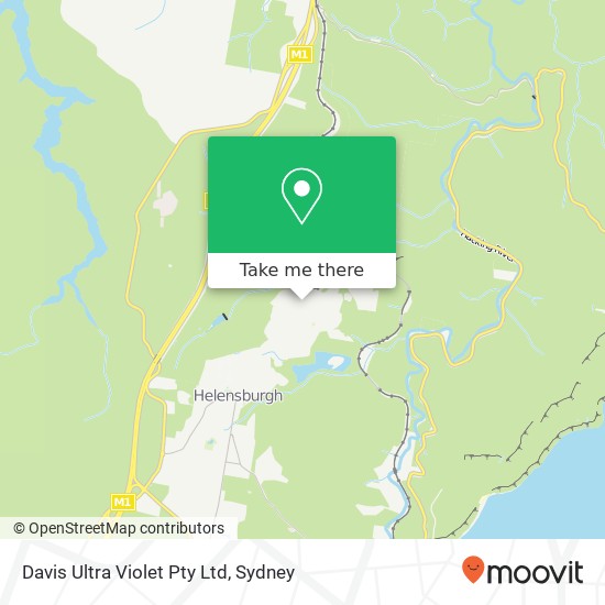 Davis Ultra Violet Pty Ltd map