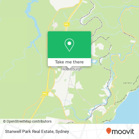 Mapa Stanwell Park Real Estate