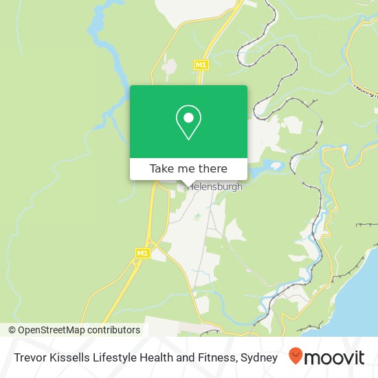 Trevor Kissells Lifestyle Health and Fitness map