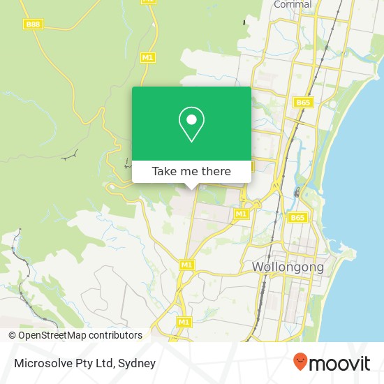 Microsolve Pty Ltd map