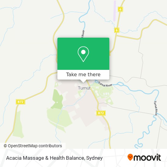 Mapa Acacia Massage & Health Balance