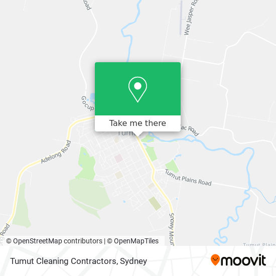 Tumut Cleaning Contractors map