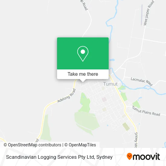 Scandinavian Logging Services Pty Ltd map