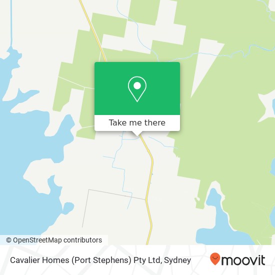 Cavalier Homes (Port Stephens) Pty Ltd map
