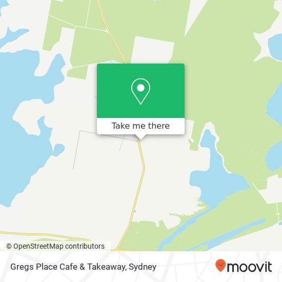 Gregs Place Cafe & Takeaway map