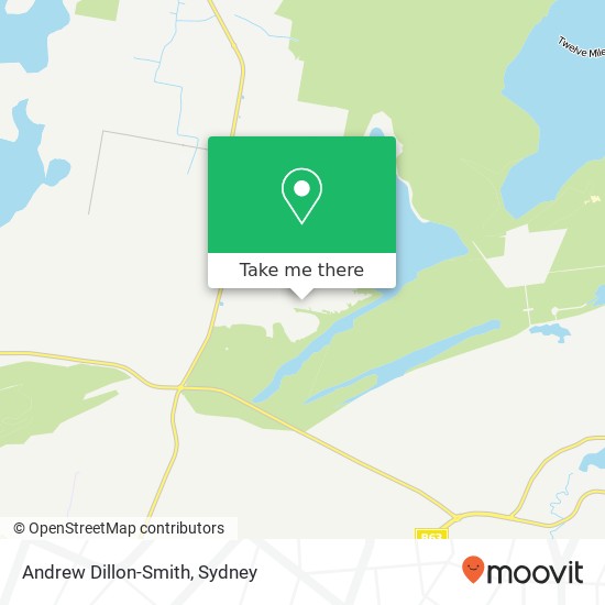 Mapa Andrew Dillon-Smith