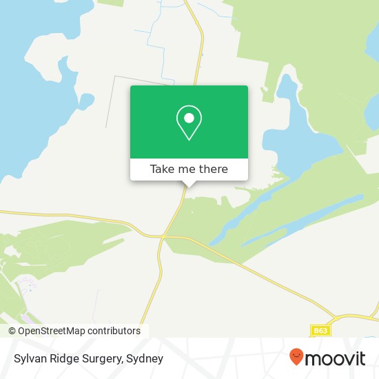 Sylvan Ridge Surgery map