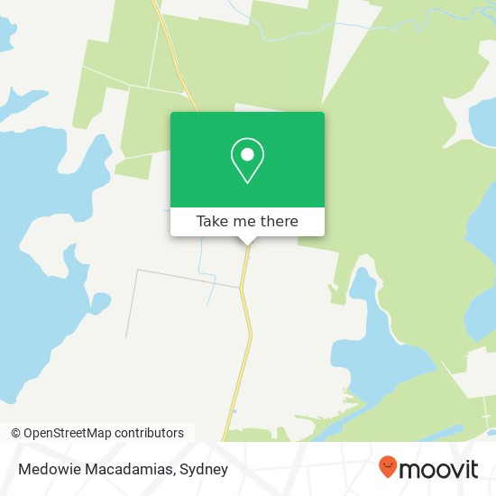 Medowie Macadamias map