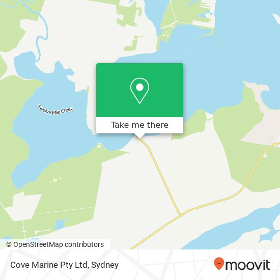 Cove Marine Pty Ltd map