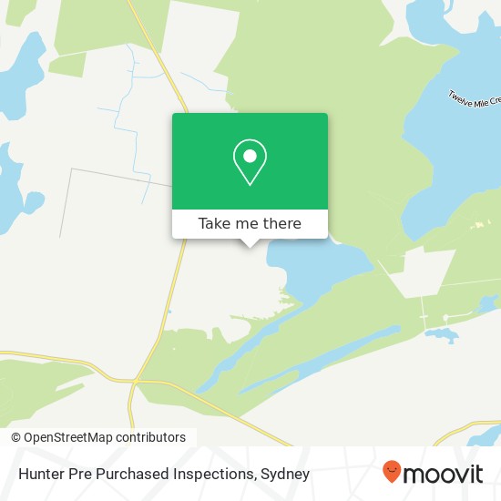 Hunter Pre Purchased Inspections map