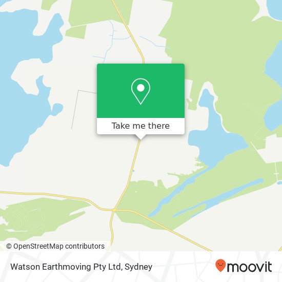 Watson Earthmoving Pty Ltd map