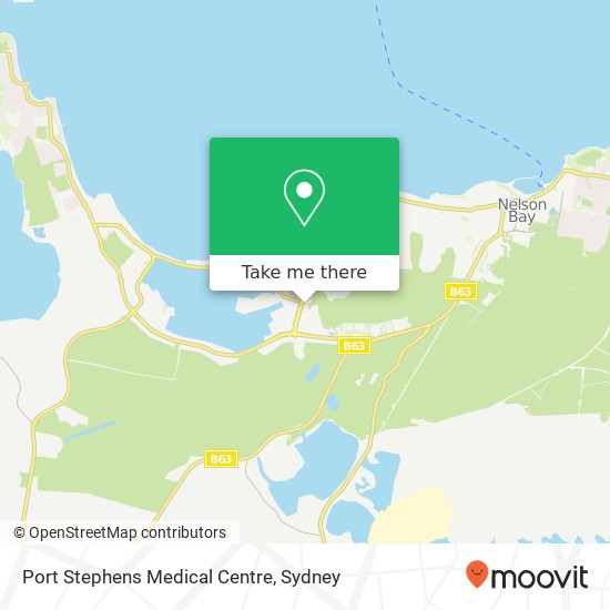 Port Stephens Medical Centre map