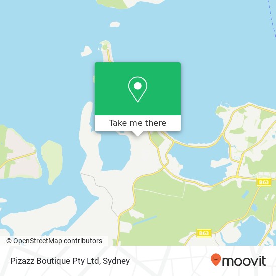 Pizazz Boutique Pty Ltd map