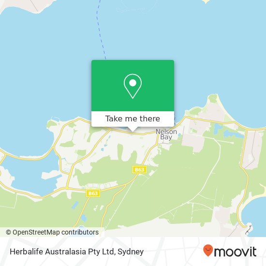 Herbalife Australasia Pty Ltd map