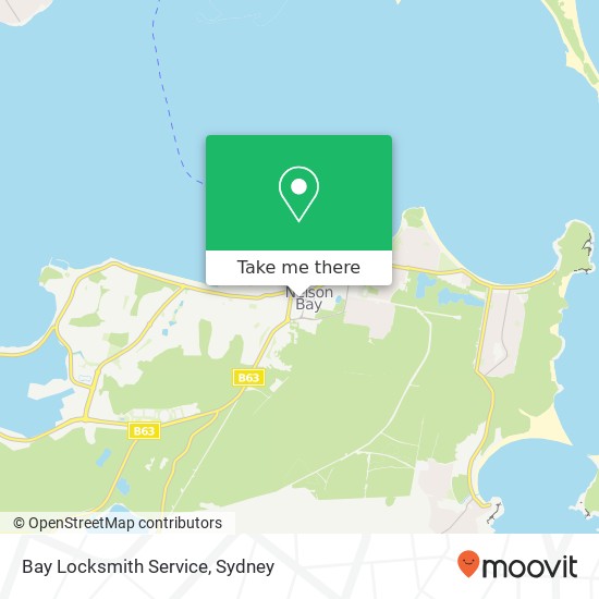 Mapa Bay Locksmith Service