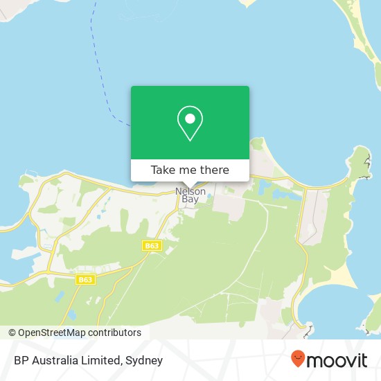 Mapa BP Australia Limited