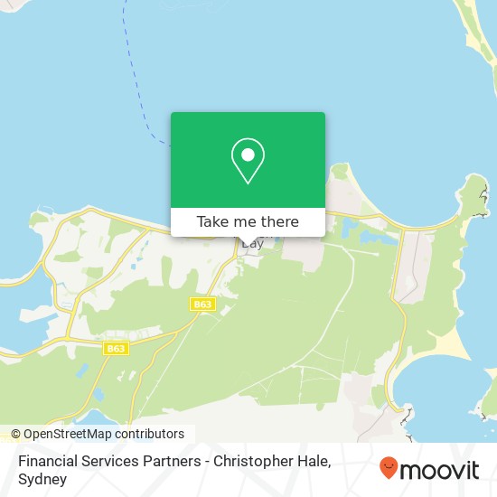 Financial Services Partners - Christopher Hale map