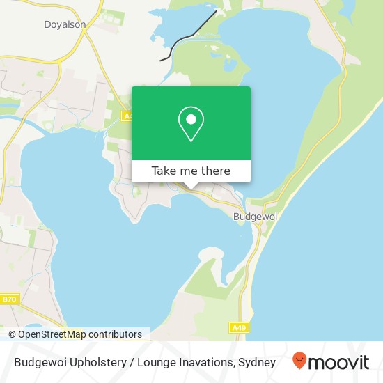 Budgewoi Upholstery / Lounge Inavations map