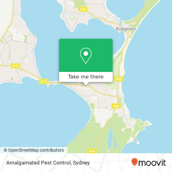 Amalgamated Pest Control map