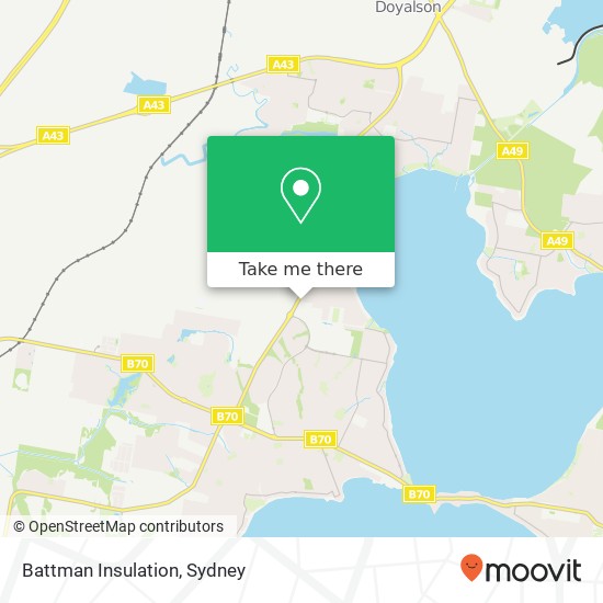 Battman Insulation map