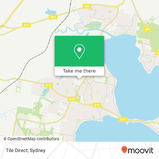 Tile Direct map