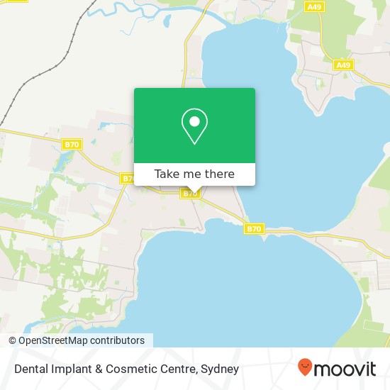 Dental Implant & Cosmetic Centre map