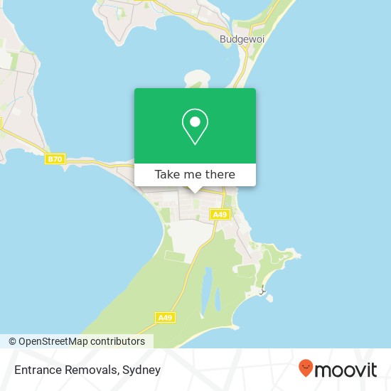 Entrance Removals map