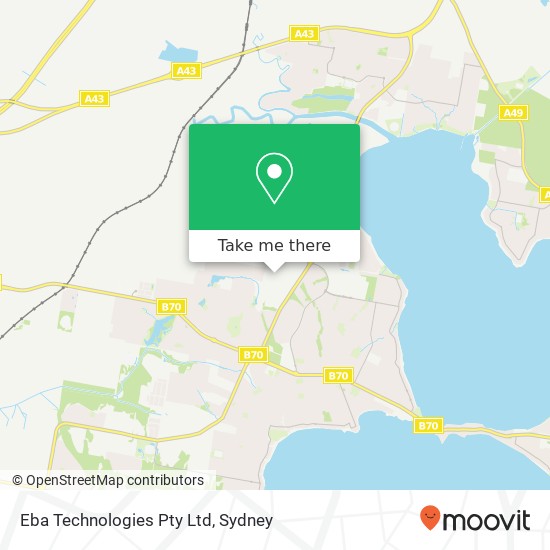 Eba Technologies Pty Ltd map