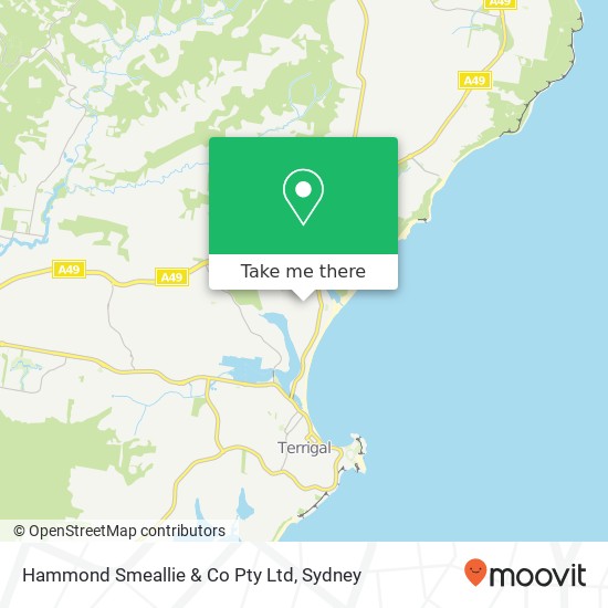 Hammond Smeallie & Co Pty Ltd map