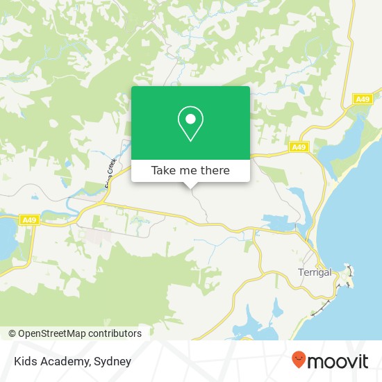 Kids Academy map