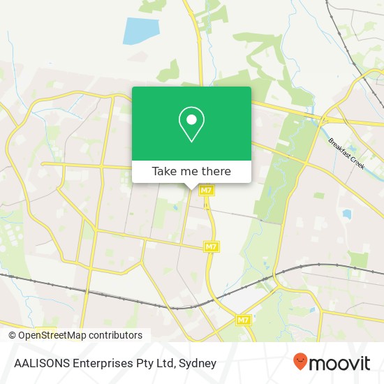 AALISONS Enterprises Pty Ltd map