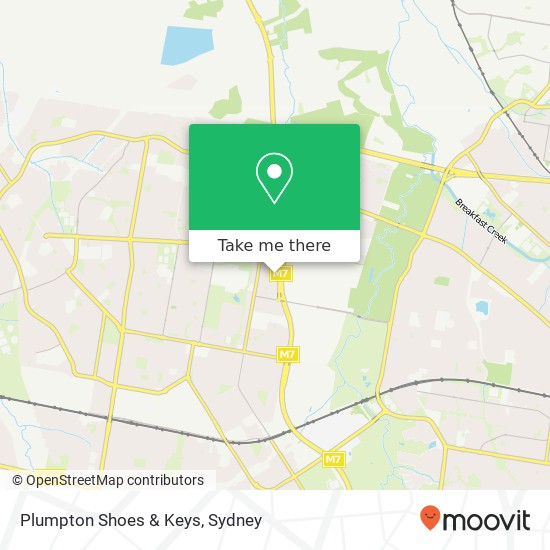 Plumpton Shoes & Keys map