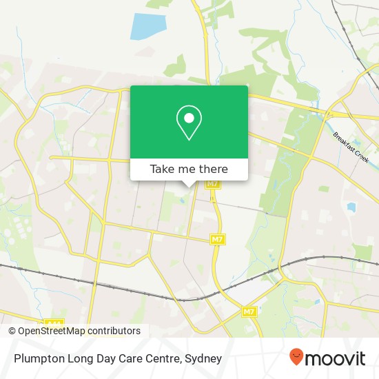 Plumpton Long Day Care Centre map