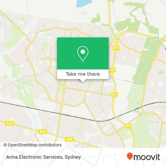 Arina Electronic Services map