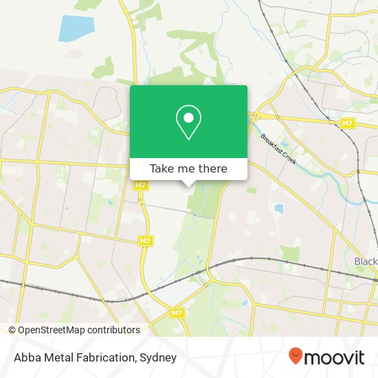 Abba Metal Fabrication map