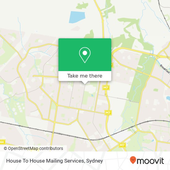 Mapa House To House Mailing Services