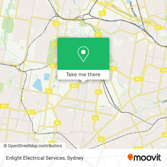 Enlight Electrical Services map
