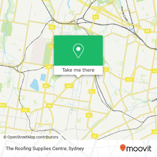 The Roofing Supplies Centre map